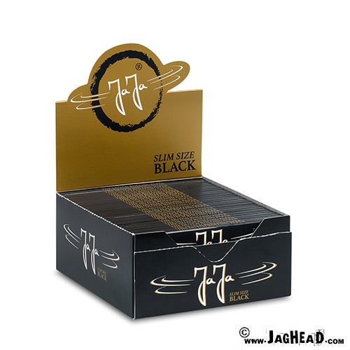 JaJa Black Kingsize Slim Lange Vloei