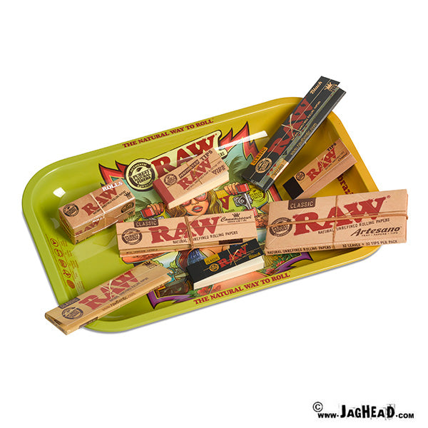 Raw Brazil rolling tray