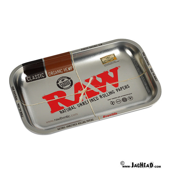 Raw Silver rolling tray