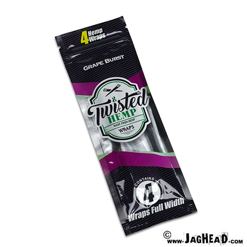 Twisted Hemp Wraps Grape Burst