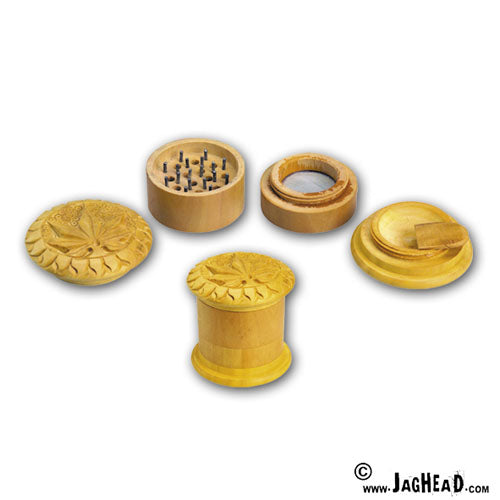 Wooden Pollinator Grinder