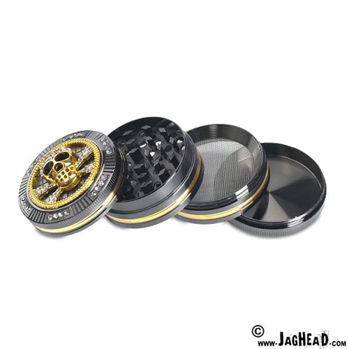 Aluminum Grinder Pollinator Skull