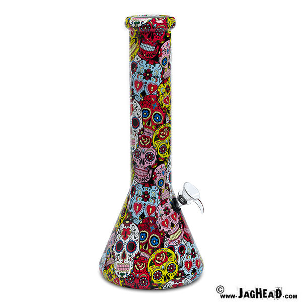 Glass Skull Bong