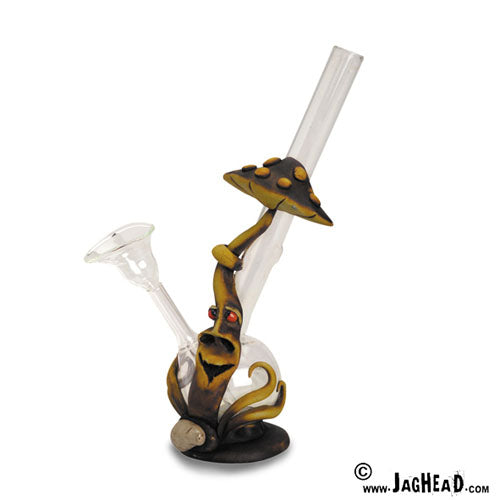 Glass Mushroom Monster Bong
