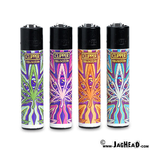 Clipper Lighter Weedleaf Eyes (Set of 4)