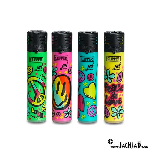 Clipper Jet Flame Lighter Hippie world