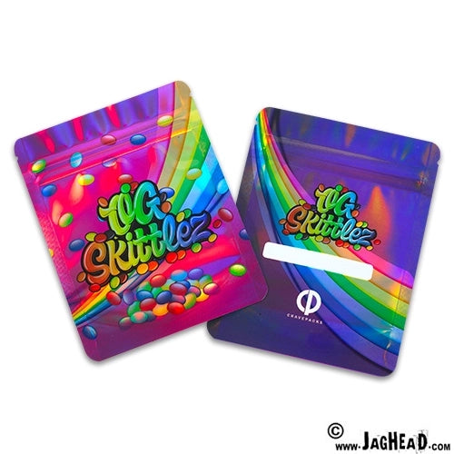 Mylar resealable zipper bag OG Skittlez