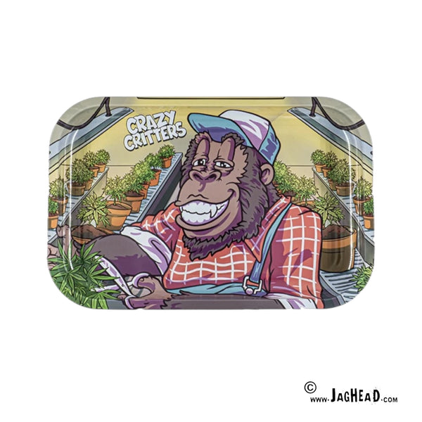 Crazy Critters Monkey Rolling Tray