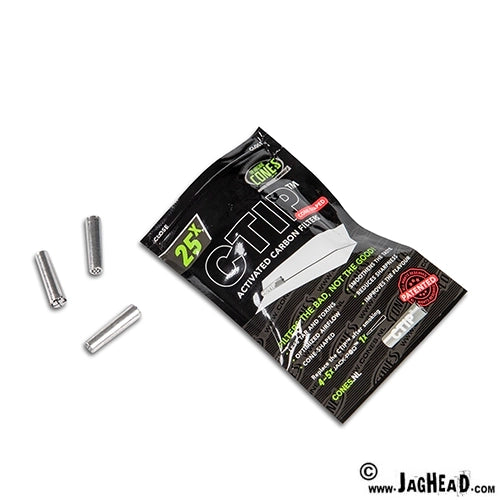 CTIP Conische Koolstoffilters 6mm – 25 Stuks