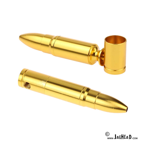 Goudkleurige Patroon Pijp 8 cm