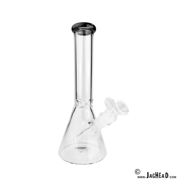 Highfly Bong Transparant Zwart 25 cm