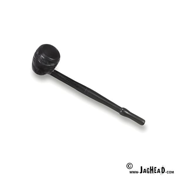 Houten Puurpijp Zwart 10 cm