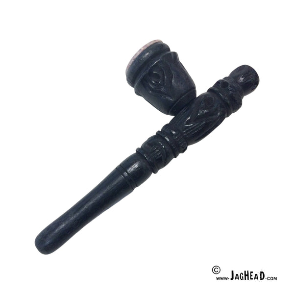 Gegraveerde Houten Pijp 12 cm