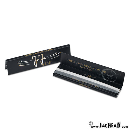 JaJa Black Kingsize Slim Lange Vloei