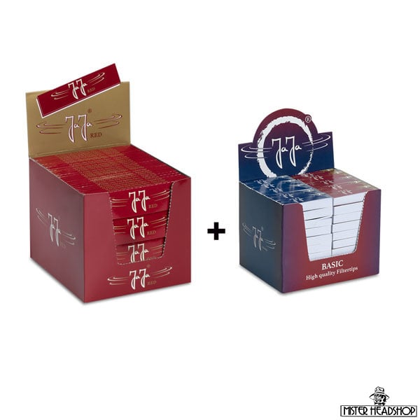 JaJa Red Kingsize Slim + 100 Tipboekjes – Combi Deal