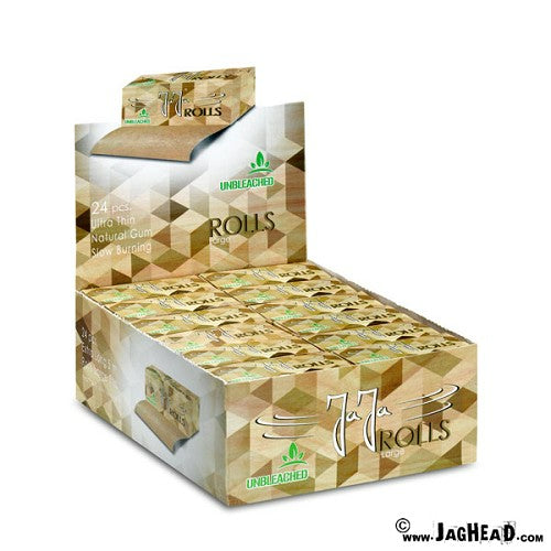 JaJa Rolls Unbleached – Ongebleekte Rolvloei 5 Meter (54 mm)