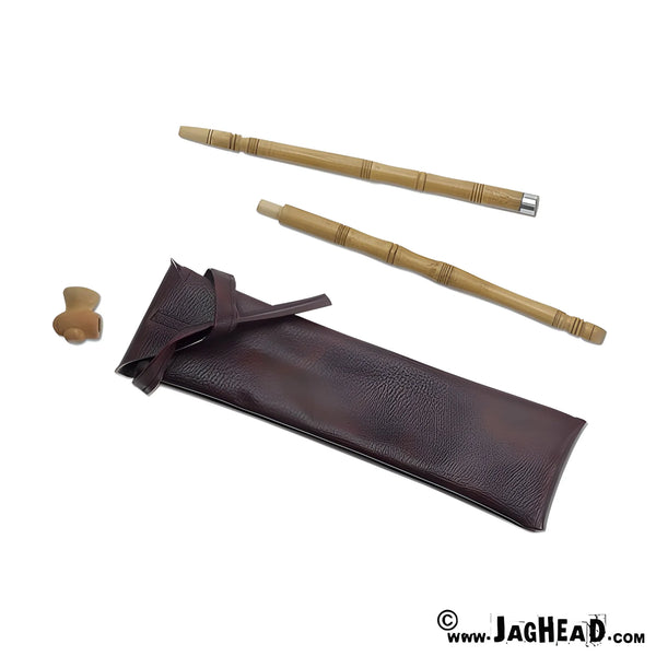 Marokkaanse Kiefpijp van Olijfhout 35 cm