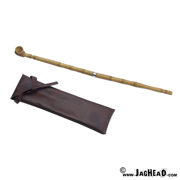 Marokkaanse Kiefpijp van Olijfhout 35 cm