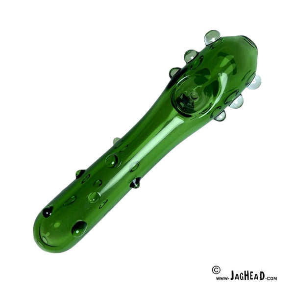 Pickle Rick Glazen Wietpijp 12 cm