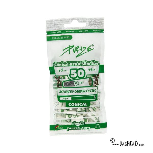 Purize XTRA Slim Conical Filters 50 Stuks
