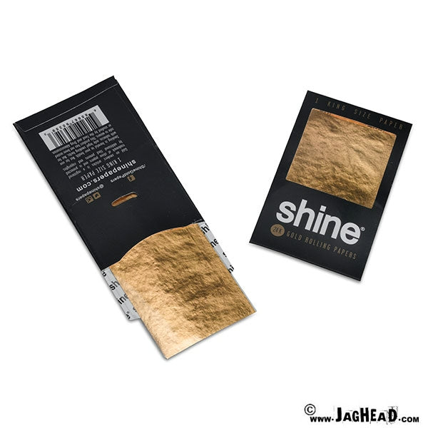 Shine 24 Karaat Gouden Lange Vloei – Luxe Gold Rolling Papers