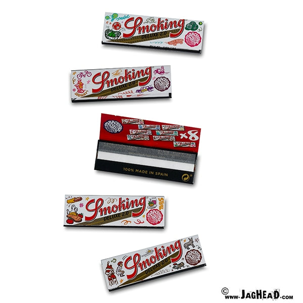 Smoking Black DeLuxe 1.25 – Vloei 78 mm