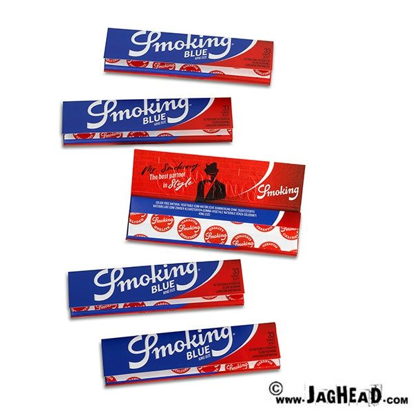 Smoking Blue Lange Vloei