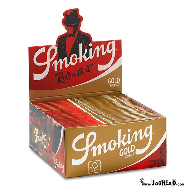 Smoking Gold Long Rolling Papers