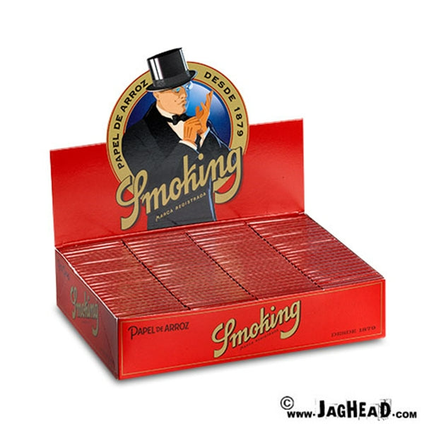 Smoking Red Square 1.25 Vloei